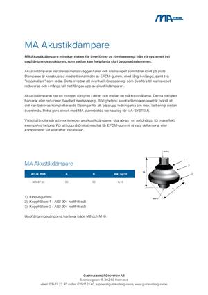 pdf.preview Faktablad MA Akustikdämpare